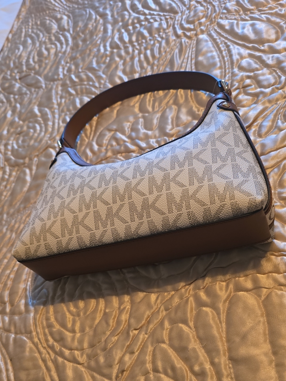 Michael Kors Sammy Small Signature Logo Convertible Crossbody / Shoulder Bag - Picture 4 of 10